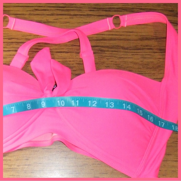 Torrid Neon Pink Bikini Top - Picture 4 of 6